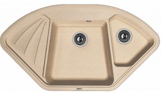 Кухонная мойка Florentina Капри песочный